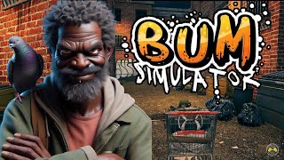 YALL CONVINCED ME TO PLAY THIS GAME 🤦🏾‍♂️ BUM SIMULATOR [upl. by Ahsenar]