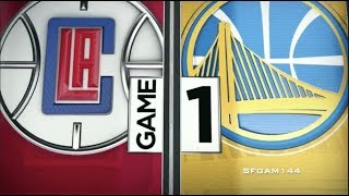 2019 NBA Playoffs Intro  NBA on ABC  LAC vs GSW [upl. by Yolane]