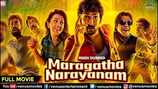 Maragatha Naanayam  Hindi Dubbed Full Movie  Aadhi Pinisetty Nikki Galrani  Hindi Comedy Movies [upl. by Kinny834]