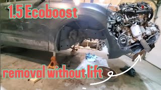 2018 Ford Escape engine replacement for the 15L eco boost Part 1 [upl. by Aroc]