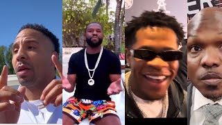 BOXERS WILD REACTIONS TO SHAKUR STEVENSON WIN OVER EDWIN SANTOS [upl. by Kahcztiy423]