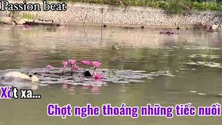 KARAOKE TÌNH ĐÃ CHIA XA  SONG CA THANH TRÚC FT VŨ TUẤN ĐỨC  TKPS  PASSION BEAT [upl. by Jaime]