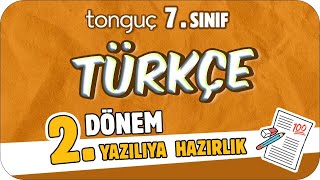 7Sınıf Türkçe 2Dönem 2Yazılıya Hazırlık 📑 2024 [upl. by Askwith]