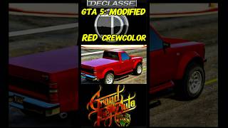 Revamp Your Ride Unique Chevy CrewColor amp Hex Codes in GTA Online [upl. by Ahsik]