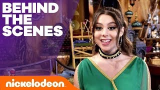 Go BTS 🎬 w Kira Kosarin amp Jack Griffo on the Set of Knight Squad ⚔️  Nick [upl. by Hamon]