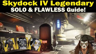 Destiny 2  Skydock IV Legendary Lost Sector Guide  SOLO amp FLAWLESS Guide  Season 17 [upl. by Llydnek]