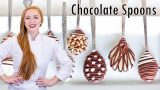 Chocolate Covered Coffee Spoons  Perfect Gift for Holidays [upl. by Haimaj383]