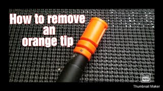 How to remove orange tip in umarex glock GBB [upl. by Venditti]