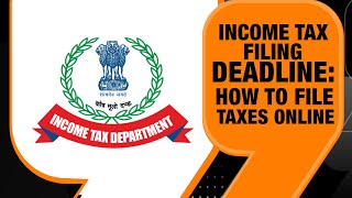 How To File Income Tax Return Online  StepbyStep Guide [upl. by Yeniar167]