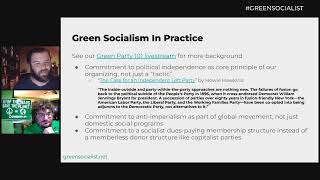 Ecosocialism 101 Session 3 Green Socialism In Practice [upl. by Elcarim]