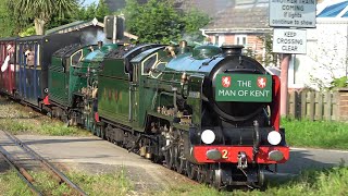 Romney Hythe amp Dymchurch Railway  Steam Gala Specials  Steam Trains RHampDR [upl. by Anina]