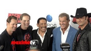 quotMachete Killsquot LA Premiere Sofia Vergara Paris Hilton Alexa Vega Mel Gibson Danny Trejo [upl. by Idolem]