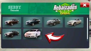 O HONDA CIVIC JÁ CHEGOU NO REBAIXADOS ELITE BRASIL  CARRO NOVO NO MENU [upl. by Ynhoj364]