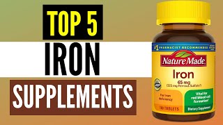 Best Iron Supplements 2024  Top 5 Iron Pills To Buy Right Now [upl. by Ivz]