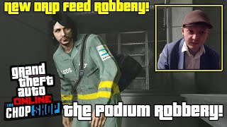 GTA Online Chop Shop DLC New Casino Heist The Podium Robbery Stealth And Solo [upl. by Atnes180]