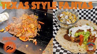 Steak amp Shrimp Fajitas On The Balckstone Griddle [upl. by Yeslek]