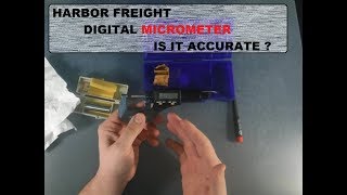 Harbor Freight Digital Micrometer Is It Accurate [upl. by Fregger95]