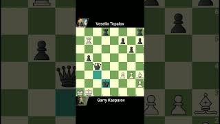 Kasparov immortal xadrez chess Шахматы ajedrez schach शतरंज [upl. by Tur]