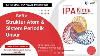 Struktur atom dan sistem periodik unsur kelas 10  soal AKM [upl. by Ines749]