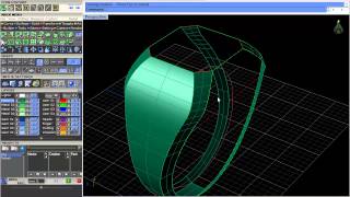 Matrix 3D  Making simple signet ring body [upl. by Shaer566]