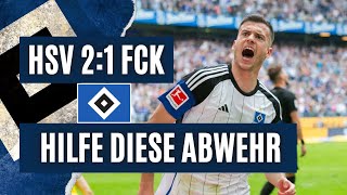 HSV 21 FCK SIEG gegen FC Kaiserslautern und das ohne Abwehr [upl. by Niawtna]