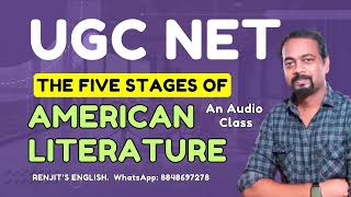 UGC NET ENGLISH AMERICAN LITERATURE  HISTORY OF AMERICAN LITERATURE [upl. by Svend]