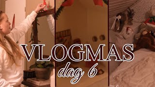 VLOGMAS DAG 6  FÖLJ FAMILJEN FRAM TILL JUL  diy nisseby juldekoration helgmys [upl. by Gnouc]