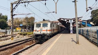 Speedy Rampage By 19 Express Trains Through Dombivli Above 100kmph [upl. by Sairtemed]