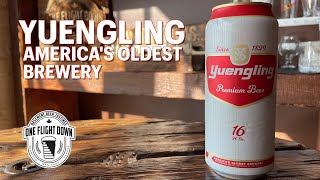 A Beer from Americas Oldest Brewery  Yuengling Premium Beer [upl. by Ydennek542]