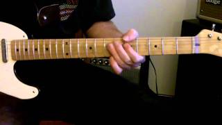 DiMarzio Area T neck pickup workout nocaster clone [upl. by Undis]