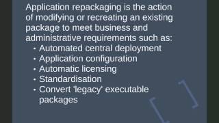 What is Application Packaging Tutorial [upl. by Eissac]