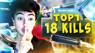 DISCRÉTION TOTAL🔫 18 KILLS A LUI SEUL 😅⚔️FORTNITENEW MODE⚔️ [upl. by Adihsaar796]