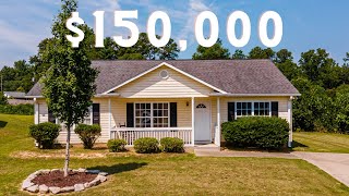 Inside a 150000 Ranch Home for Sale in Spartanburg South Carolina [upl. by Moule517]