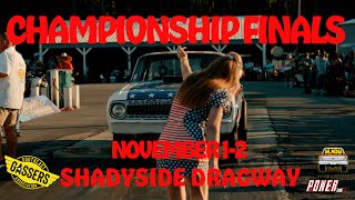 The Southeast Gassers heading to Shadyside Dragway for the Final race of the season November 12 [upl. by Eleik237]