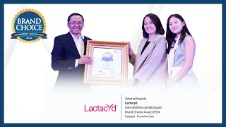 Melalui Feminine Care Lactacyd Berhasil Raih Brand Choice Award 2024 [upl. by Monahon270]