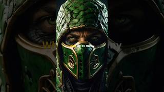 reptile 10facts top10 aiart mortalkombat mortalkombat1 ninja videogames gaming mkx mk2 [upl. by Ramoh]