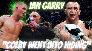 Colby Covington BLASTED by Ian Garry for DUCKING UFC 303 fight after controversial wife trash talk [upl. by Ennayhc]