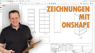 Plan erstellen mit Onshape CAD Software [upl. by Ramedlav]