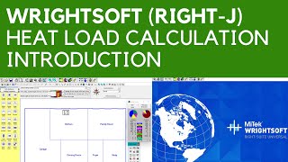 Wrightsoft Manual J Heat Load Calculation  Introduction [upl. by Forelli608]