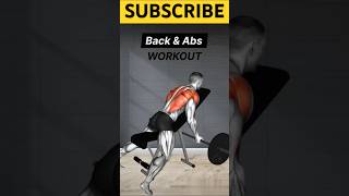 Back amp Abs Workout motivation exercise bodybuilding fitnessmotivation  back abs [upl. by Menis423]