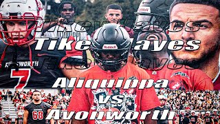 Aliquippa vs Avonworth  Penn State Commit Tikey Hayes 3 Rushing TDs  High School Football [upl. by Siraval]