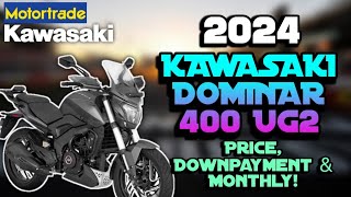 2024 Kawasaki Dominar 400 UG2 Updated Price Downpayment amp Monthly  Philippines [upl. by Ahsilac]