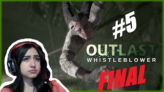 AHORA SÍ NOS VAMOS DEL MANICOMIO DEL TERROR  Outlast Whistleblower Capítulo 5 FINAL [upl. by Aidroc949]