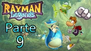 Lets Play  Rayman Legends  Parte 9 [upl. by Hallvard]