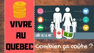 Vivre au Québec combien ça coûte  Partie 12 [upl. by Chelsy483]