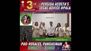 HAPPY PALA 3RD ANNIVERSARY 2024 GREETINGS FROM PAOROSALES PANGASINAN [upl. by Anatnas]