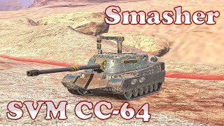 Semovente Controcarro mod 1964 Smasher  WoT Blitz UZ Gaming [upl. by Eniac346]