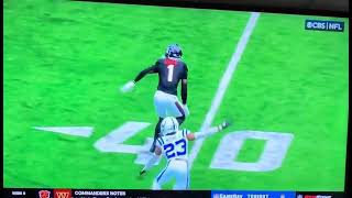 Stefon Diggs injury vs Colts [upl. by Hilario]