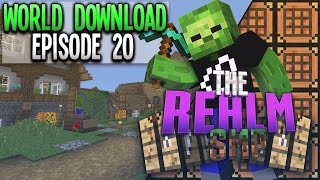 WORLD DOWNLOAD  0160 Realms SMP E20  Minecraft Pocket Edition [upl. by Lahcym]