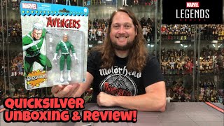 Quicksilver Marvel Legends Unboxing amp Review [upl. by Cowden548]